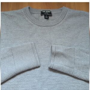 Todd Snyder Sweater Mens Large Italian Merino Wool Waffle Knit Crew Pullover